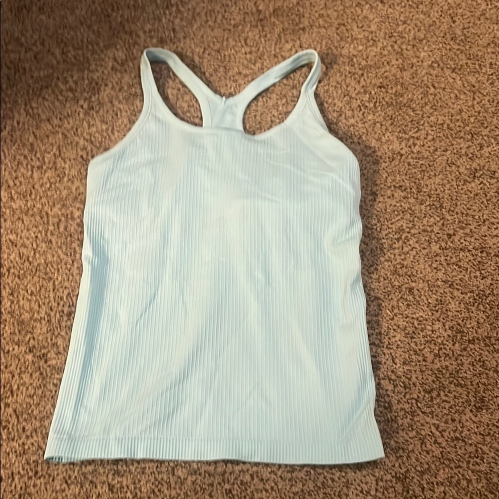Lululemon ebb to street tank size 10